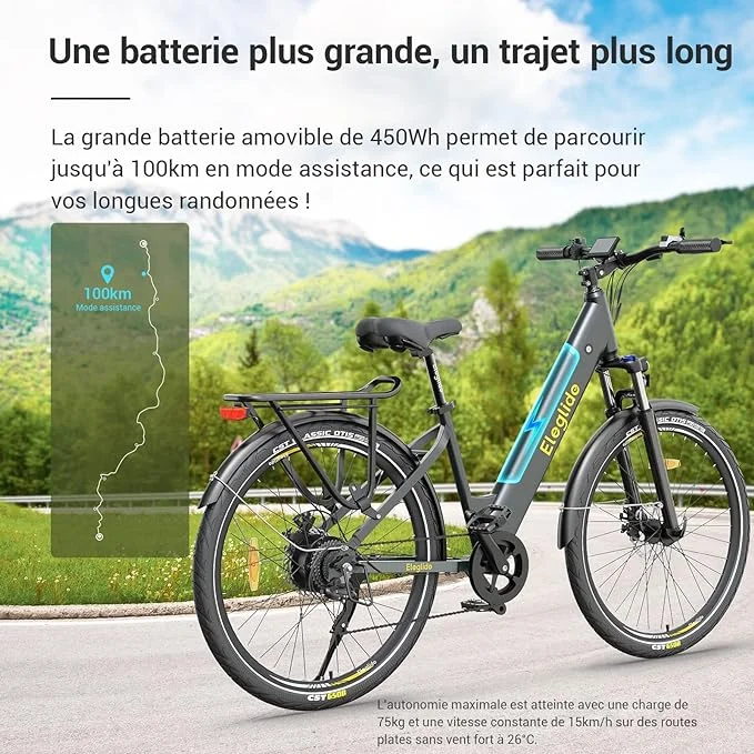 Vélo électrique Eleglide T1 Step-Thru – puissance, confort et polyvalence – Image 6