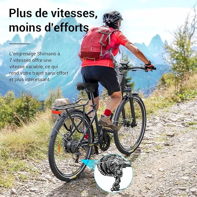 Vélo électrique Eleglide T1 Step-Thru – puissance, confort et polyvalence – Image 2