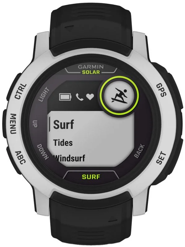Garmin Instinct 2 Solar Surf Edition – Montre connectée multisport avec GPS