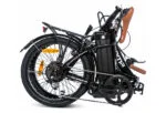 Vélo électrique pliant Moma Bikes E-20.2 Shimano 7 vitesses Noir – Image 9